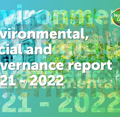 Environmental, social and governance report 2021/22 front cover