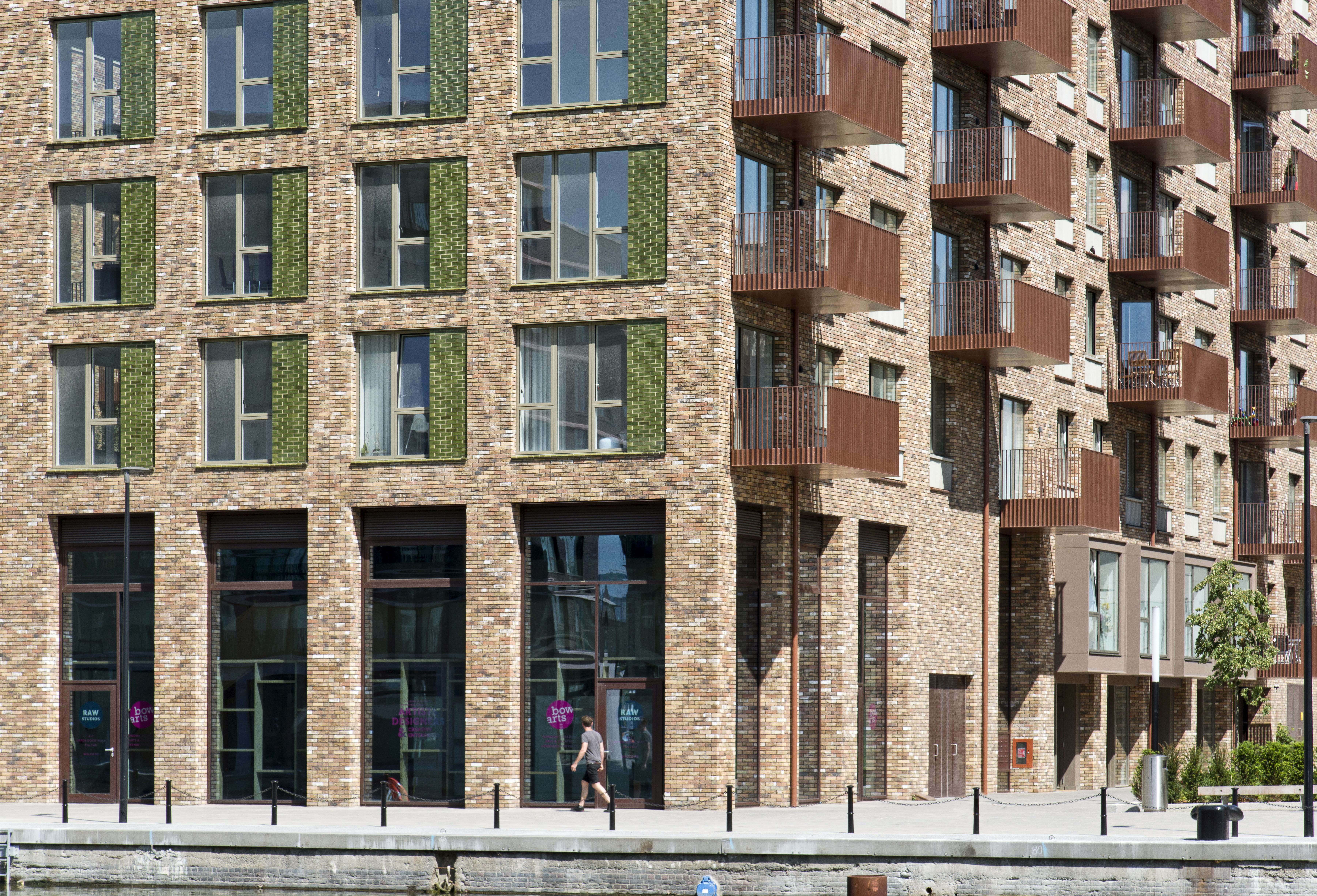 Royal Albert Wharf external view