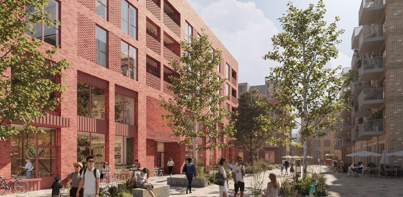 Hackney Wick view of development