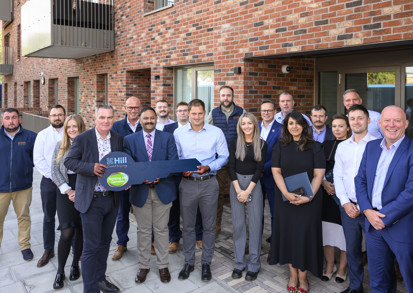 Lampton Road affordable homes open