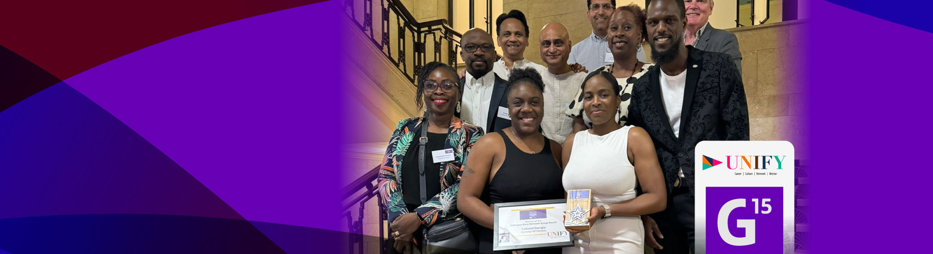 Our success at the G15 awards.