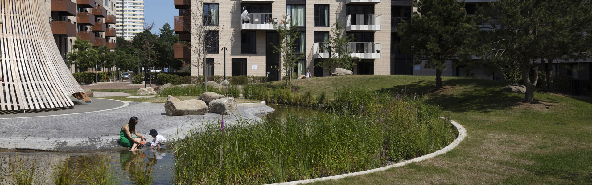 Outdoor communal area