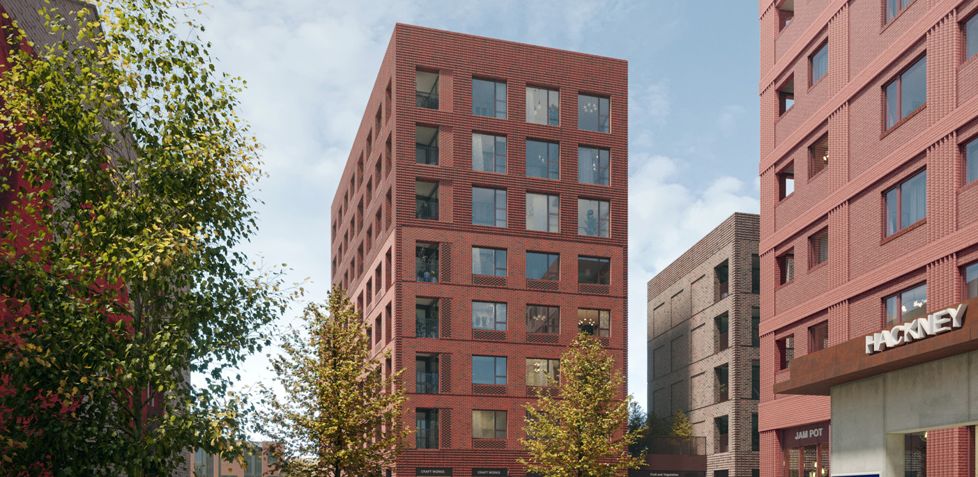 Hackney Wick view of development