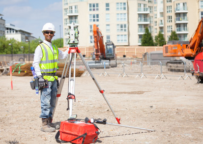Construction site worker
