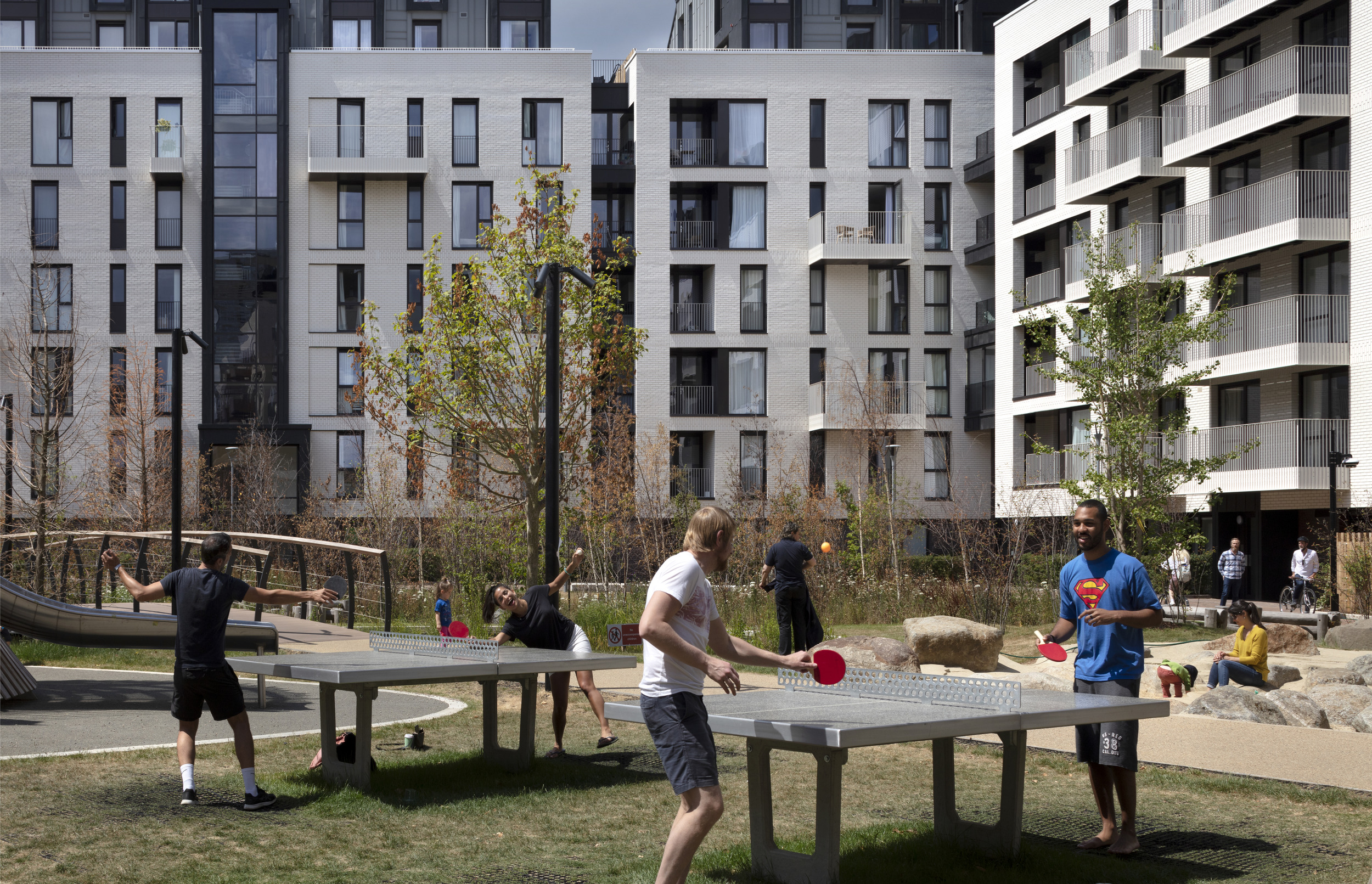 Outdoor communal area