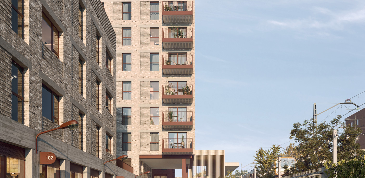 Hackney Wick view of development
