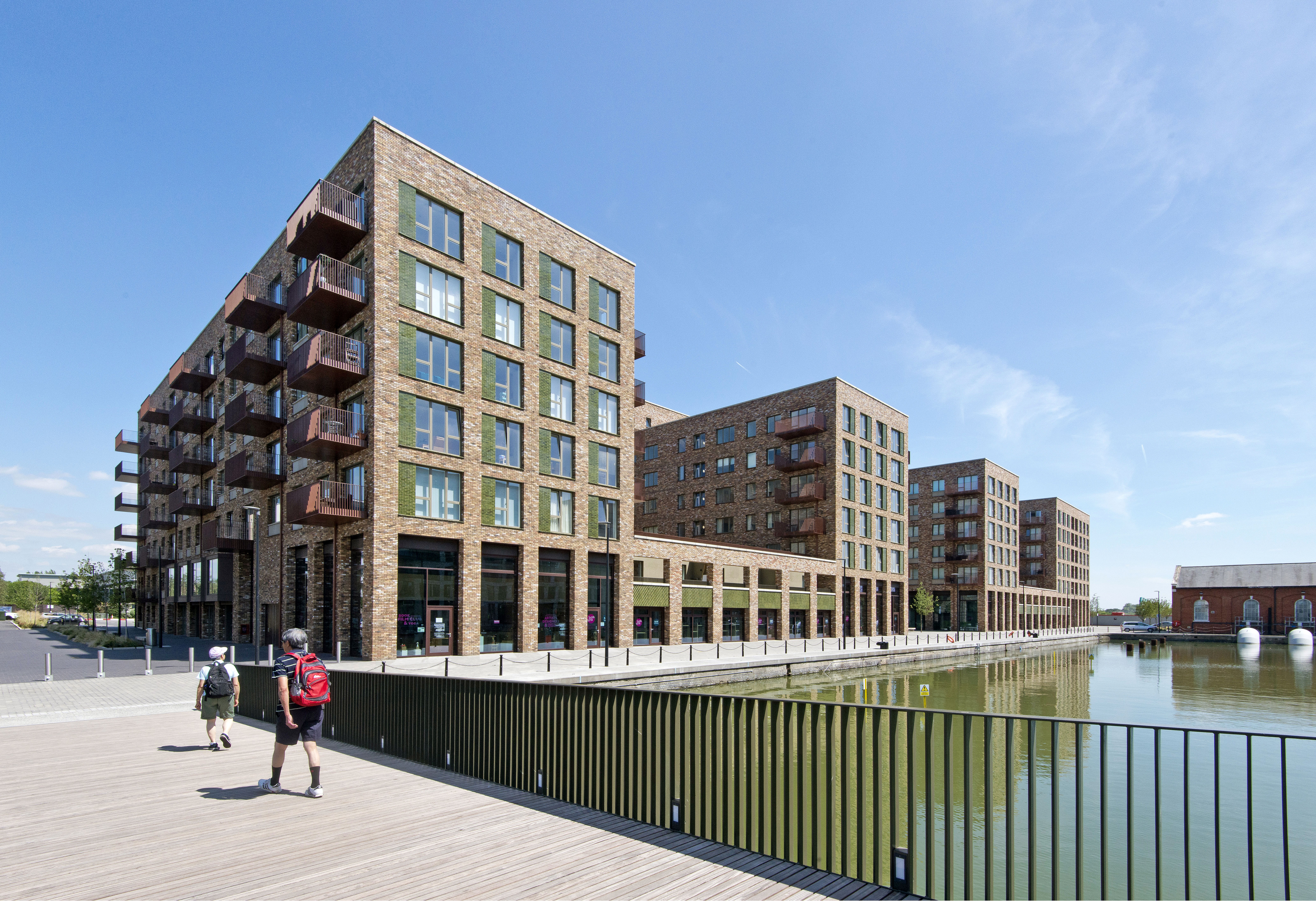 Royal Albert Wharf external view