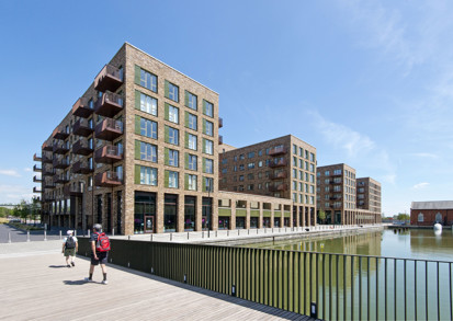 Royal Albert Wharf external view