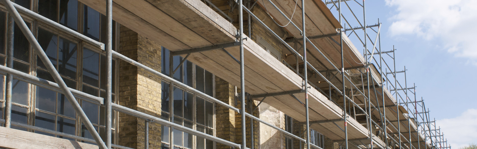 Construction on site