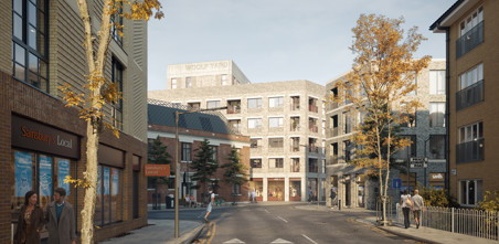 Hackney Wick view of development