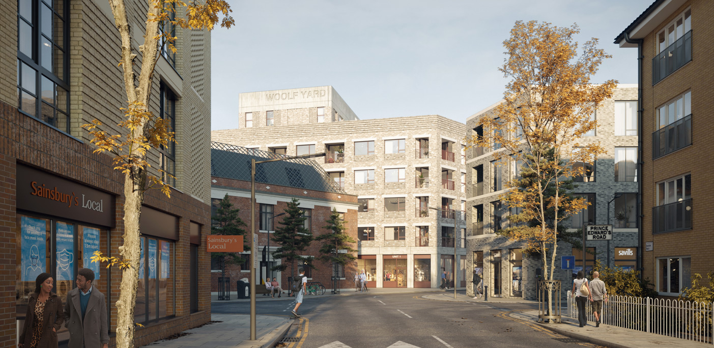 Hackney Wick view of development