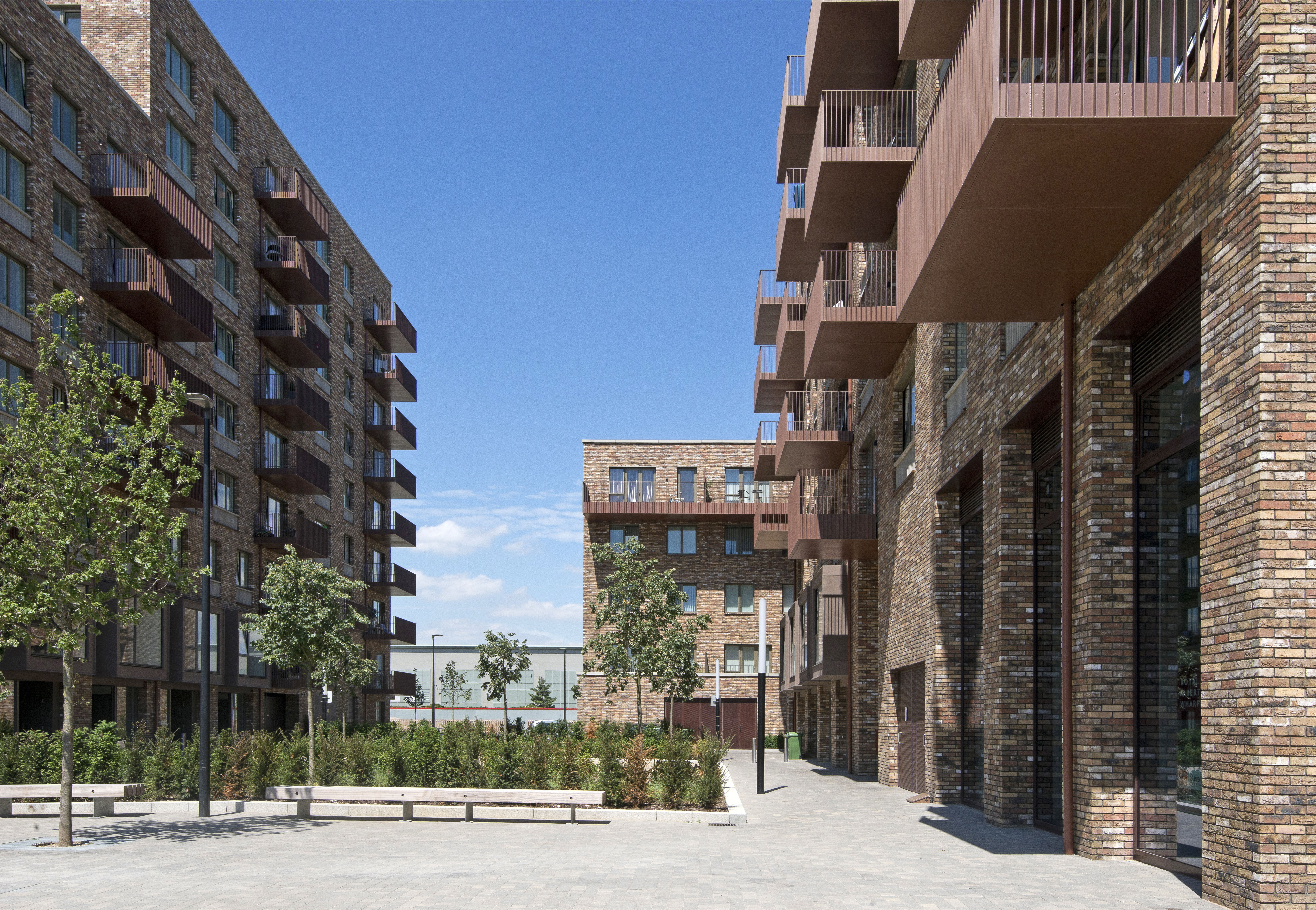 Royal Albert Wharf external view