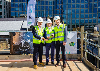 Castle Lane Topping Out