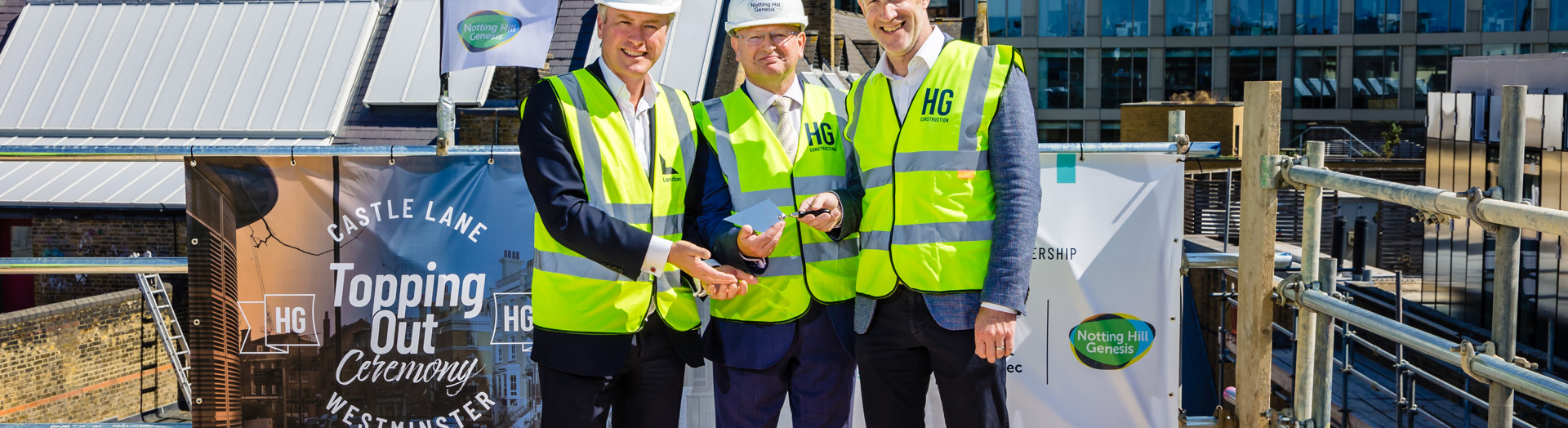 Castle Lane Topping Out